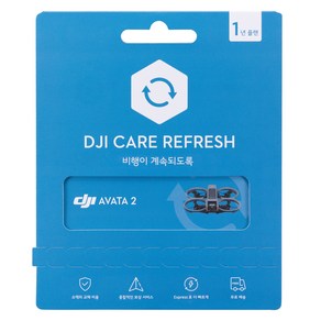 DJI Cae Refesh 1년 플랜, 혼합색상, 1개