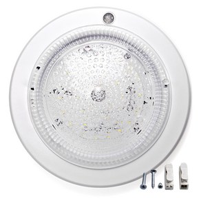 두영 LED 아이스 센서등 15W, 주광색, 1개