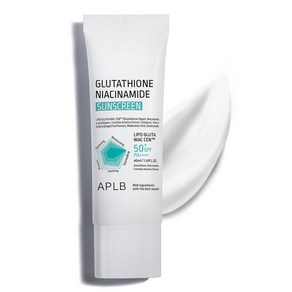 APLB 글루타치온 나이아신아마이드 선스크린 SPF50+ PA++++, 1개, 40ml