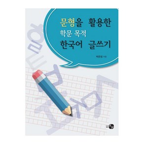 문형을 활용한 학문 목적 한국어 글쓰기, 하우