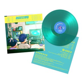 패닉버튼 리이슈 'Comic Moments' LP 투명 베이비블루 그린 컬러, 1CD