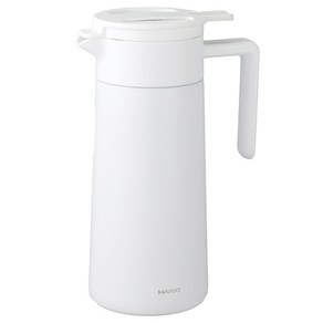 하리오 세라믹코팅 진공 이중 보온포트 화이트 CHP-800-W, 단품, 800ml, 1개