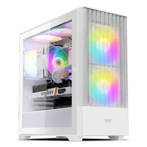 darkFlash 강화유리 PC 케이스 DNM600 MAX MESH RGB