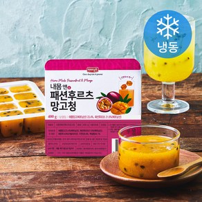 나무새 내몸 앤 패션후르츠 망고청 (냉동), 400g, 1개