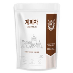 Geatea 그래이티 계피차, 1개, 50개입, 1g