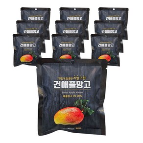 건 애플망고, 10개, 50g