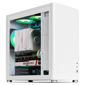 한성컴퓨터 2023 TFG AX3 라이젠5 라이젠 7000 시리즈 지포스 RTX 4060, 화이트, 16GB, 500GB, Fee DOS, AX3A646