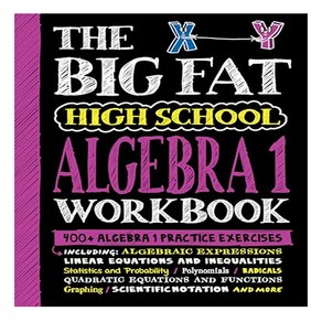 The Big Fat High School Algebra 1 Workbook:400+ Algebra 1 Practice Exercises