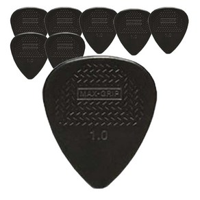 Dunlop 맥스그립 나일론 스탠다드 기타 피크 8p + 카누벨 피크 3p, 1세트