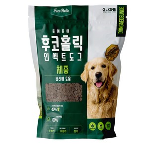 후코홀릭 인섹트도그 프리미엄 체중, 곤충, 1kg, 1개