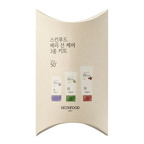 스킨푸드 베리 선케어 3종 x 15ml 세트 SPF50+ PA++++, 1세트