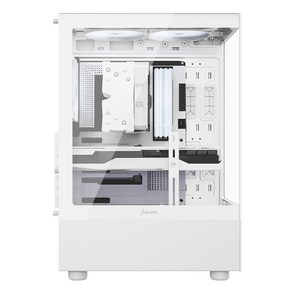 주연테크 2024 MARINE 라이젠5 라이젠 5000 시리즈 라데온 RX 6400, 화이트, D35664-W, 512GB, 16GB, Fee DOS