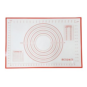 베스톰 실리콘 작업 매트 화이트레드 특대형