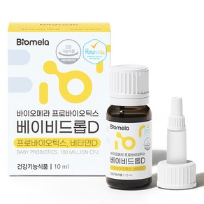 바이오메라 프로바이오틱스 베이비드롭D 유산균, 10ml, 1개