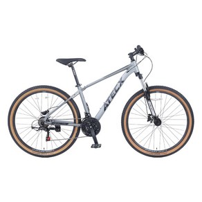 ATECX 70cm 풀 시마노 유압식디스크 MTB 자전거 컴포트 2700D 미조립, 그레이, 170cm, 1개