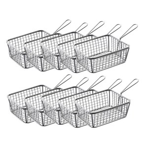 이딜리 미니 튀김바스켓 사각, 대, 10개