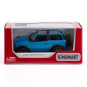 킨스마트 2022 포드 브롱코 Open Top KT5438WA, BLUE, 1개