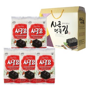 시골 도시락김 4g x 40p 선물세트, 40개