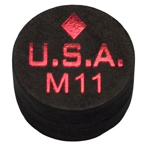 다이아몬드 USA M11 당구팁, 블랙, 1개