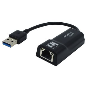 인네트워크 USB3.0 유선 랜카드 블랙