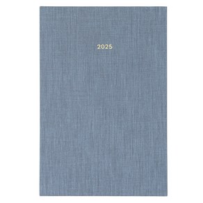 페이퍼리안 2025년 애티튜드 A5 먼슬리 플래너, 페일 블루, 1개