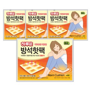 하루온 방석핫팩 300g, 4개