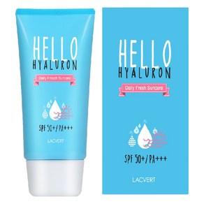 라끄베르 헬로 히알루론 데일리 선크림 SPF50+ PA+++, 50ml, 1개