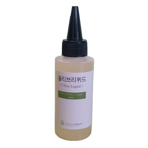 올리브리퀴드 만들기 DIY용 원료 100ml, 연한 노란색, 1개