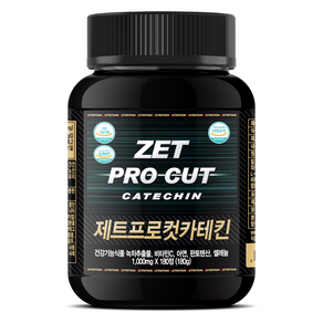 제트리션 제트프로컷카테킨 1000mg, 1개, 180정