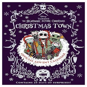 Disney Tim Buton's The Nightmae Befoe Chistmas : Chistmas Town Official Advent Calenda, Insight Editions