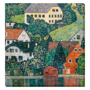 아트마트 구스타프 클림트 Houses in Unterach on Lake Attersee c 1916 캔버스액자