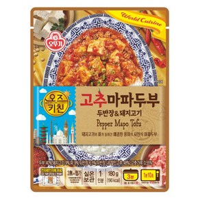 오즈키친 오뚜기 고추마파두부, 1개, 180g