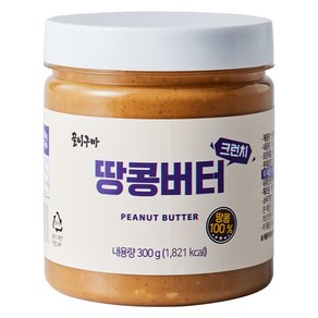 꿀이구마 땅콩버터 크런치, 1개, 300g