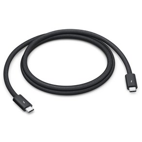 Apple 썬더볼트 5 USB-C Po 케이블 MC9C4FE/A, 1개, 1m