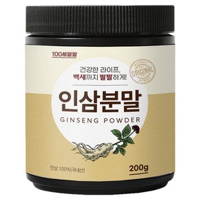 백세팔팔 인삼분말, 1개, 200g