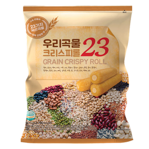 우리곡물 23 크리스피롤 곡물과자 치즈맛, 1개, 500g