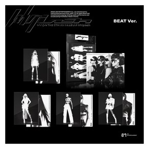 에스파 - Whiplash 미니앨범 5집 BEAT Ver 랜덤 발송 + 커버 랜덤발송 + 포토북 + CD-R + 엽서 4종 + 포스터 랜덤발송 + 포토카드 랜덤발송 세트