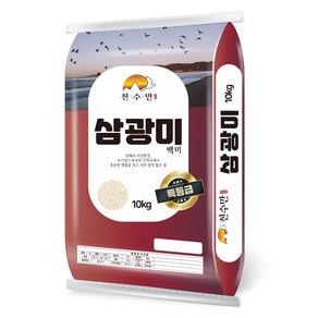 천수만 2024년산 햅쌀 삼광미 백미 특등급, 10kg, 1개