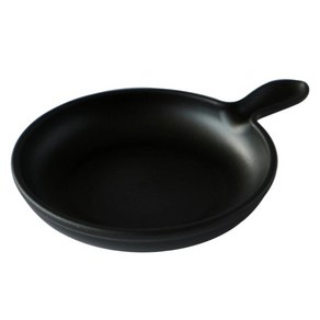 니드락 히키스 서빙메이트 손잡이 미니 앞접시, 5개, 단품, 블랙