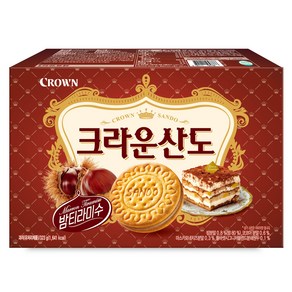 크라운산도 밤 티라미수, 323g, 1개