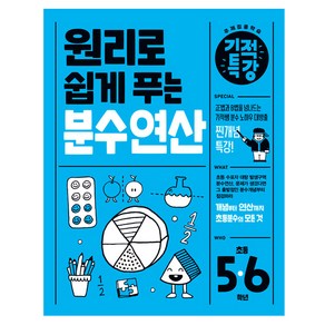 원리로 쉽게 푸는 기적특강 분수 연산 초등 5~6학년(2025), 수학, 초등5학년