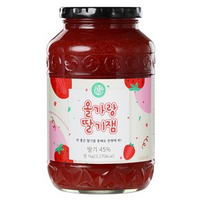 초록원 올가랑 딸기잼, 1개, 1kg