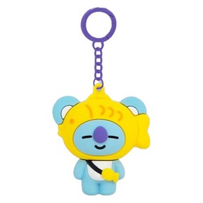 BT21 스트리트 푸드 피규어 키링 KOYA, 혼합색상, 1개