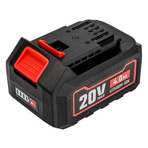 워크프로 20V 리튬이온 배터리 4000mAh WP395002, 1개