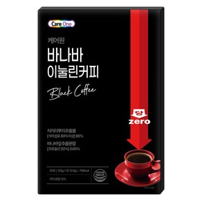 케어원 바나바 이눌린 커피, 10.5g, 1개, 30개입