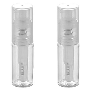 휴대용 파우더 스프레이 공병 18ml, 2개, 투명