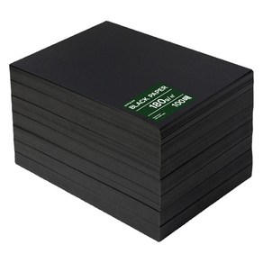 DGRM 흑도화지 A4 180g, 100개