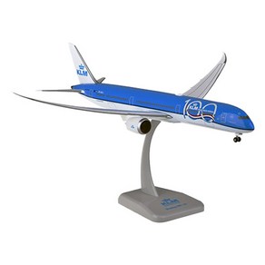 호간 1:200 B787-10 KLM 네덜란드 항공 비행기모형 HG911380BL, 블루, 1개