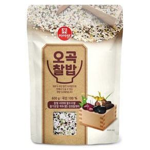 미이랑 국산 오곡찰밥, 600g, 1개