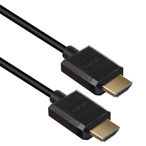 Coms HDMI to HDMI 초슬림 스프링 케이블 V2.0 4K2K IF703, 40cm, 1개